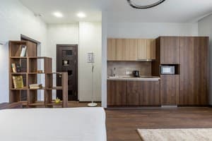 Апарт-отель Barasport city apartments. Апартаменты двухместный DeLuxe Bronze Style с диваном 1003 5