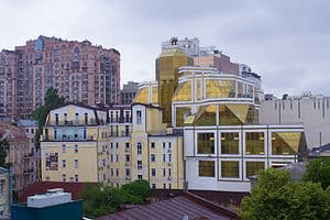 Квартира Kiev Accommodation Hotel Service. Студио двухместный на ул. Софиевская 2 Вид на Майдан 9